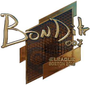 Sticker | bondik (Oro) | Boston 2018