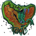 Adesivo | Toxic (Foil) Adesivo | Toxic (Foil) image