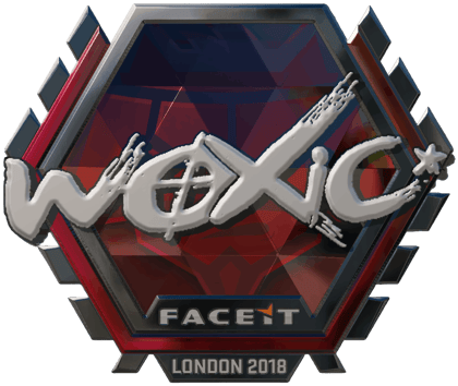 Sticker | woxic (Foil) | London 2018