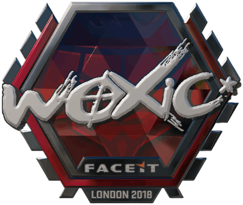 Sticker | woxic (Foil) | Londres 2018