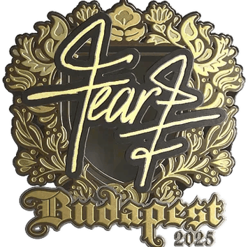 Hình dán | fEAR (Vàng) | Budapest 2025