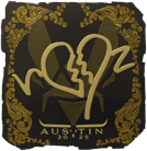 Sticker | ropz (Gold) | Austin 2025 image