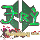 Sticker | TRY (Glitter) | Shanghai 2024 image