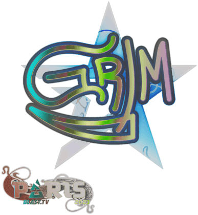 Sticker | Grim (Olografico) | Parigi 2023