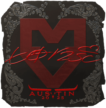 Sticker | torzsi (ฟอยล์) | Austin 2025