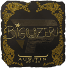 Sticker | biguzera (Gold) | Austin 2025 image