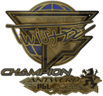 Sticker | Twistzz (Gold, Champion) | Antwerp 2022 image