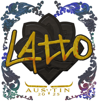 Sticker | latto (ホログラム) | Austin 2025