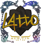 Sticker | latto (Holo) | Austin 2025