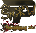 Sticker | snow (Gold) | Shanghai 2024 Sticker | snow (Gold) | Shanghai 2024 image