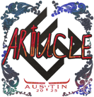 Sticker | Ariucle (Holo) | Austin 2025 Sticker | Ariucle (Holo) | Austin 2025 image