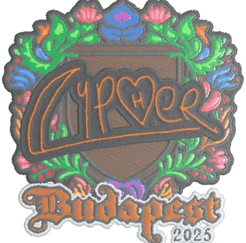 Autocolante | Cypher (Embroidered) | Budapeste 2025