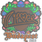 Sticker | Cypher (Embroidered) | Budapest 2025