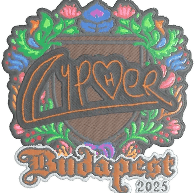 Autocolante | Cypher (Embroidered) | Budapeste 2025