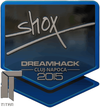 Sticker | shox (Foil) | Cluj-Napoca 2015