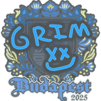 Sticker | Grim | Budapest 2025