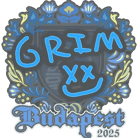 Sticker | Grim | Budapest 2025 Sticker | Grim | Budapest 2025 image