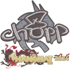 Sticker | chopper (Holo) | Shanghai 2024 image