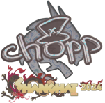 Sticker | chopper (Holo) | Shanghai 2024