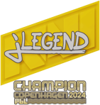 Sticker | jL (Champion) | Copenhagen 2024