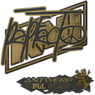 Sticker | Perfecto (Gold) | Antwerp 2022 image