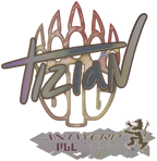 Sticker | tiziaN (Holo) | Antwerp 2022