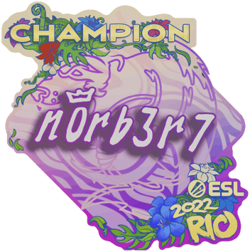 Sticker | n0rb3r7 (mistrz) | Rio 2022