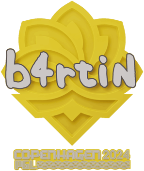 Sticker | b4rtiN | Copenaghen 2024