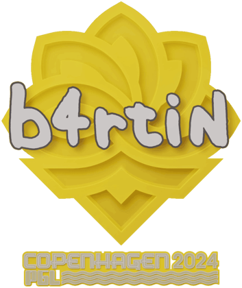 Sticker | b4rtiN | Copenhagen 2024