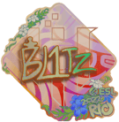 Sticker | bLitz (Holo) | Rio 2022 Sticker | bLitz (Holo) | Rio 2022 image