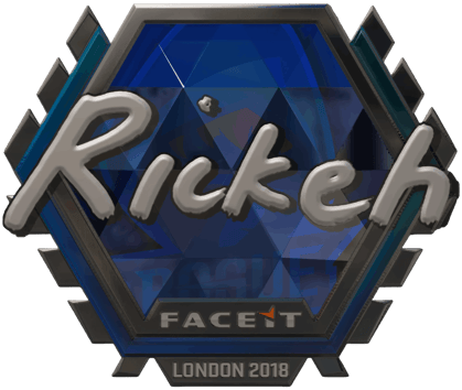 Sticker | Rickeh (reflectante) | Londres 2018