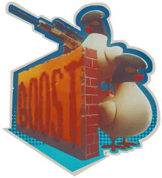 Sticker | Roosty Boosty