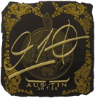 Sticker | 910 (Gold) | Austin 2025 image