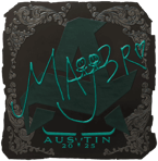 Sticker | MAJ3R (Foil) | Austin 2025
