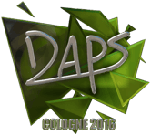 Sticker | daps (Foil) | Cologne 2016