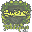 Sticker | Swisher | Budapest 2025 image