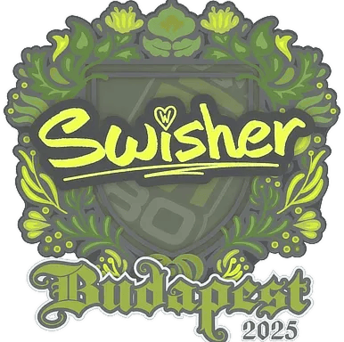 Naklejka | Swisher | Budapeszt 2025