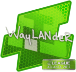 Sticker | wayLander | Atlanta 2017