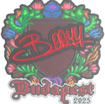 Sticker | bodyy (Embroidered) | Budapest 2025