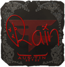 Sticker | rain (Foil) | Austin 2025 image