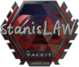 Sticker | stanislaw (Foil) | London 2018 image