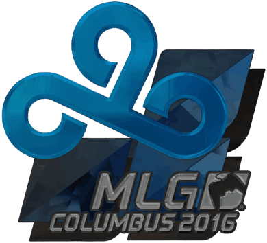 Sticker | Cloud9(은박) | MLG 콜럼버스 2016