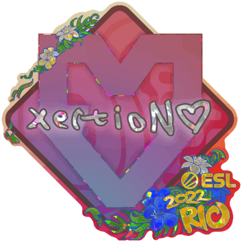 Sticker | xertioN (Glitter) | Rio 2022