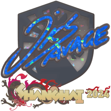 Sticker | jks (brokatowa) | Szanghaj 2024