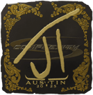 Sticker | JT (Gold) | Austin 2025 image