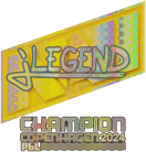 Sticker | jL (Holo, Champion) | Copenhagen 2024 image