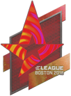 Sticker | Astralis (Holo) | Boston 2018 Sticker | Astralis (Holo) | Boston 2018 image