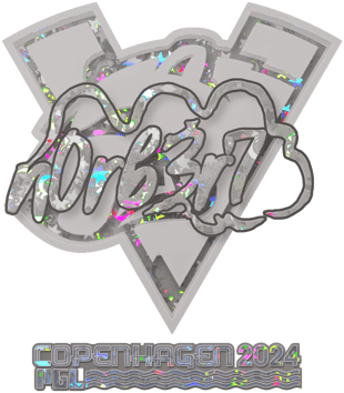 Sticker | n0rb3r7 (Glitter) | Copenaghen 2024