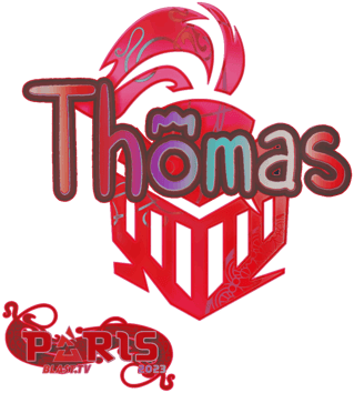 Sticker | Thomas (holográfica) | París 2023
