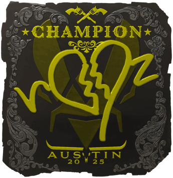 Sticker | ropz (foliowana, mistrz) | Austin 2025